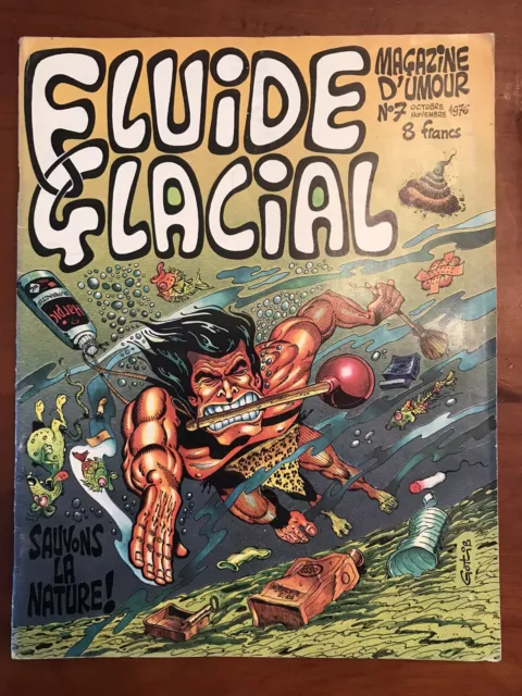 FLUIDE GLACIAL N°7 Editions Audie 1976 Très Bon Etat