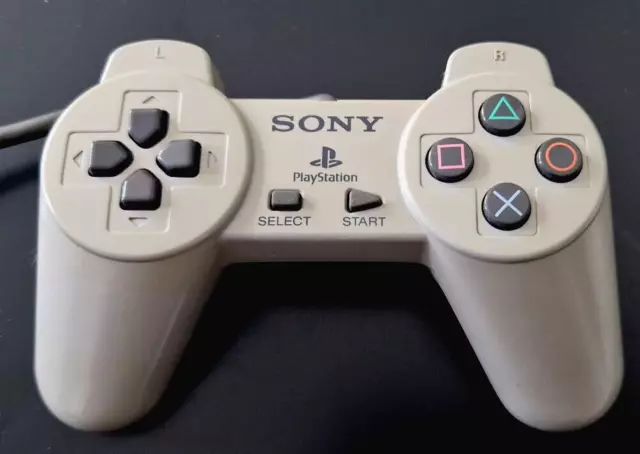 " Manette Ps1 " Officielle Sony Scph-1080, Grise Petit Prix Voir Annonce !!