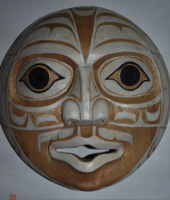Orig $399 Wow!! Northwest Coast Shaman Mask, 10"