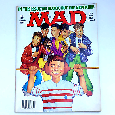 MAD Magazine March 1991 Issue No. 301 Very Good Pre-Owned