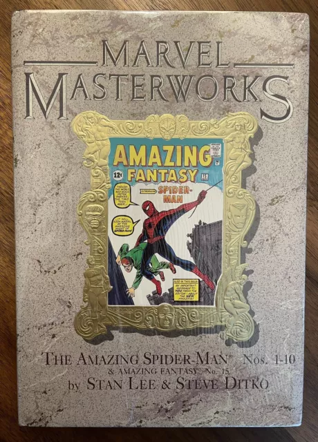 SPIDERMAN Marvel Masterworks Vol 1 Amazing Spidey 1-10 AF 15 LEE & Ditko SEALED