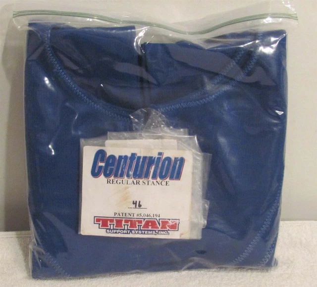 Titan Centurion NXG Super Plus Squat Suit Size 46 R/S Blue (NEW)