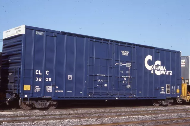 FREIGHT CAR CLC #3206  boxcar  Nashville, Tn  05/07/80