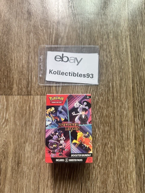 Pokmon TCG Scarlet & Violet: Destined Rivals Booster Bundle Box Factory Sealed, 60 Cards Pokmon TCG Scarlet & Violet: Destined Rivals Booster Bundle Box Factory Sealed, 60 Cards