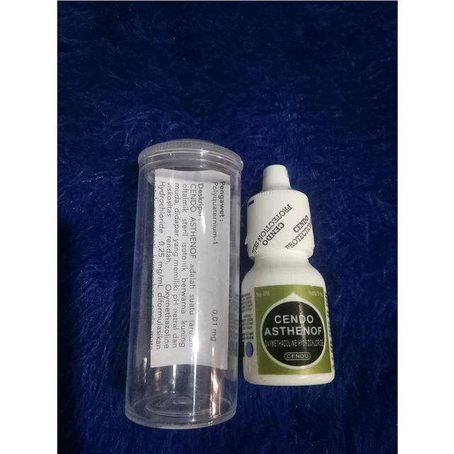 EYE DROPS 5ML cendo asthenof relieve irritation and redness in eyes 18