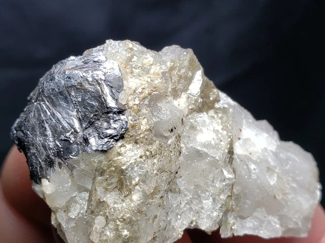 Molybdenite Specimen from Moly Hill, QC. (11.3Grams)