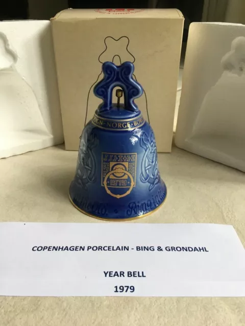 Bing & Grondahl - Copenhagen Porcelain - Year Bell 1979