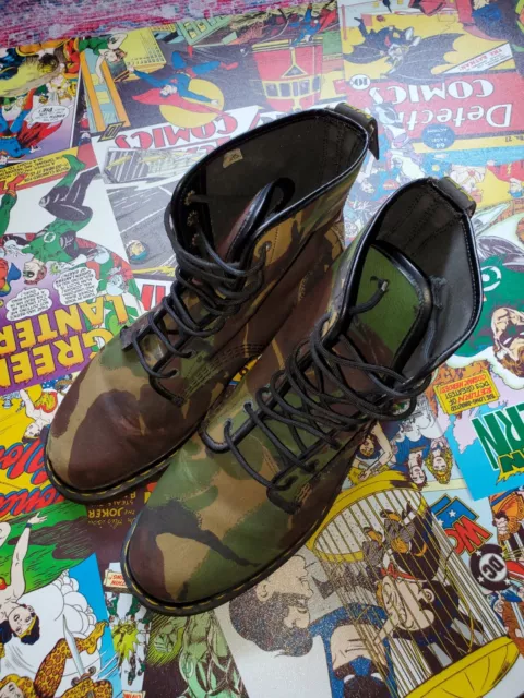 Dr martens made deals in england camo
