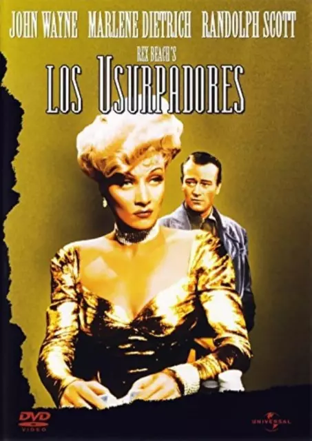 The Spoilers (Los usurpadores) DVD Western (2003) Marlene Dietrich Amazing Value