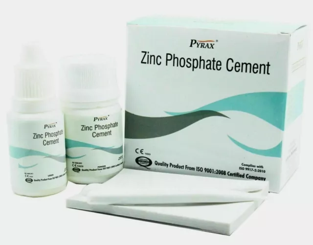 Zinc phosphate cement Permanent Dents Remplissage Fixation Kit Par PYRAX