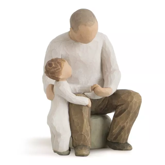 Willow Tree Grandfather Figurine 26058 Grandad Grandpa in Branded Gift Box