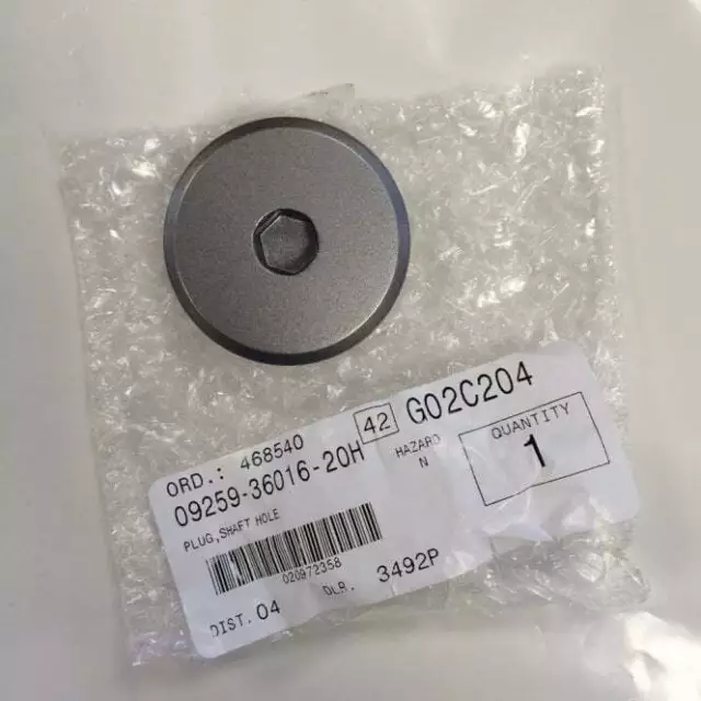 Suzuki Genuine Part - Crank Hole Plug (DL1000 GSX-R600/750/1000) 09259-36016-20H