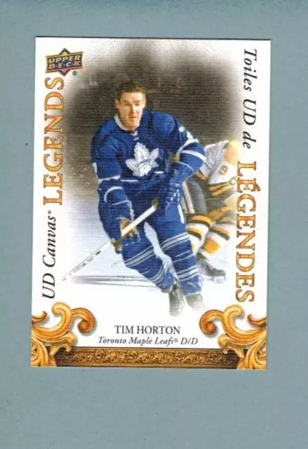 2023 Upper Deck Tim Hortons Legends UD Canvas Hockey Pick From The List