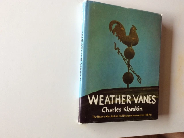 Imp.Folk Art Weathervane Book-History,Manufacture,Design of an American Folk Art