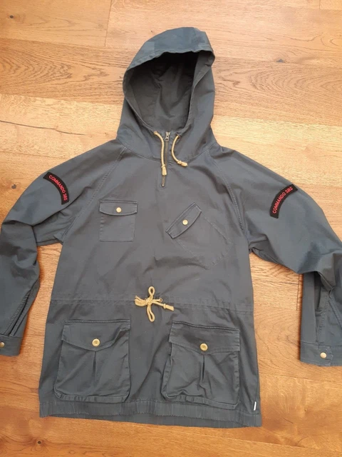 Vtg Royal Navy Flight Deck SBS Canoeist smock Paninaro Archive ultras casuals L