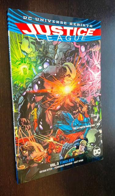 JUSTICE LEAGUE REBIRTH Volume 3 TPB (DC Comics) -- Timeless
