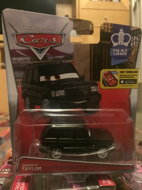 DISNEY PIXAR CARS 2 Gearett Taylor Range Rover Mattel 1.55 Scale BNIB ...