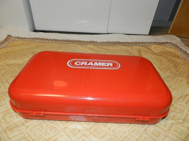 Cramer Gas Koffer-Grill, Camping-Garten-Terrassen Grill 2 flammig