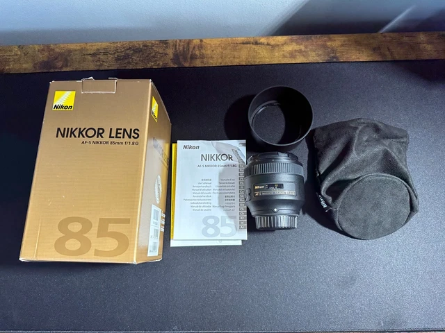 Nikon AF-S NIKKOR 85mm f/1.8G Excellent Condition