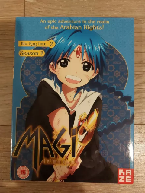  Magi - The Kingdom of Magic - Saison 2 - Box 2/2 Dvd : Masunari  Koji: Movies & TV
