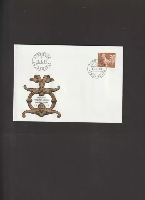 Schweiz - FDC  Mi. Nr. 1057 " Dauerserie - Architektur und Kunsthandwerk "