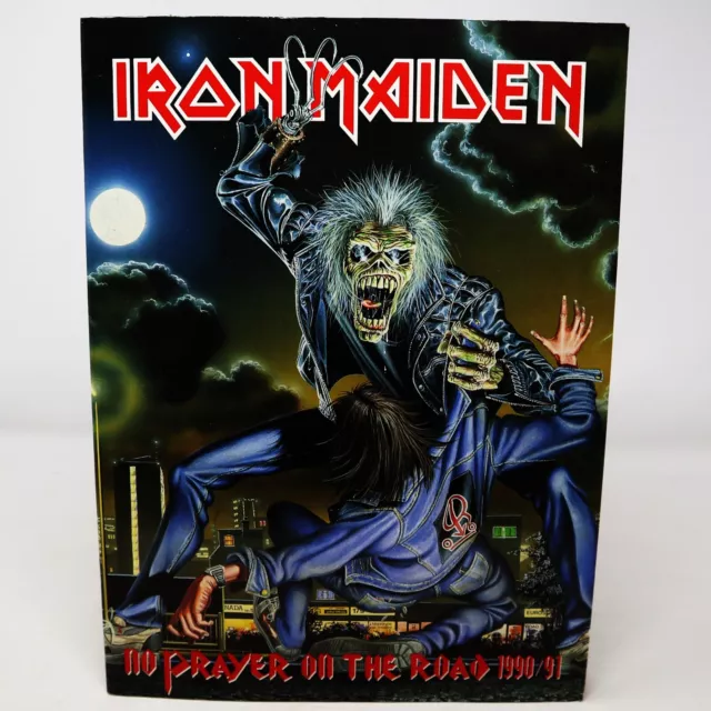 Vintage Iron Maiden No Prayer On The Road 1990/91 Tour Concert Programme Book