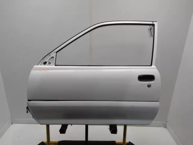 TOYOTA STARLET Front Door N/S 1990-1996 WHITE 3 Door Hatchback LH