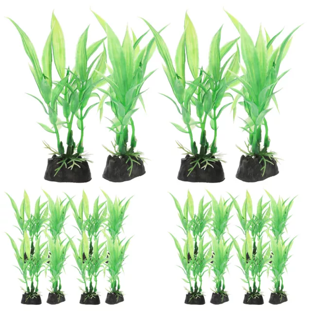 20 Pcs Plantes D'aquarium D'eau Douce Décor Artificielle Décoration Fraiche