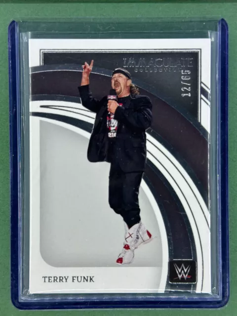 2022 Immaculate WWE TERRY FUNK /65 Legends