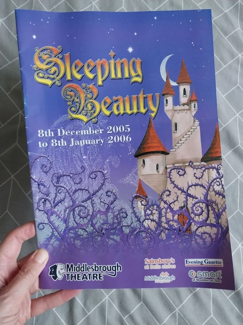 MIDDLESBROUGH THEATRE SLEEPING Beauty Panto Programme 2005/6 Helga Allo ...