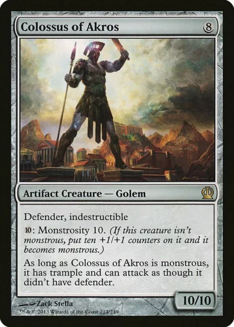 MTG Colossus of Akros [Theros] NM Foil