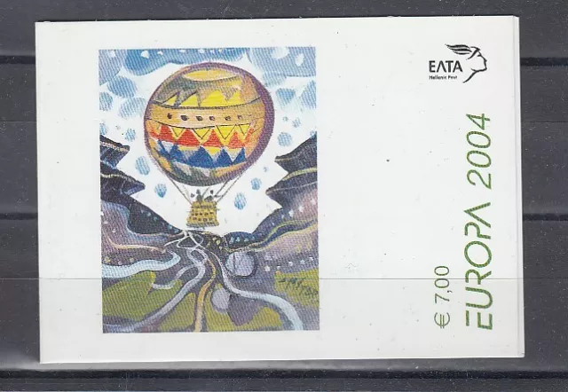 Europa CEPT  2004  Ferien   Griechenland  MH 27    **  (mnh)