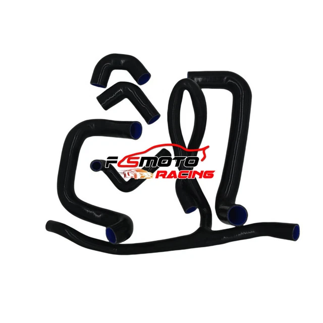 FSMOTO Kühlerschlauch-Set Für BMW 3er E30 - Silikon Schwarz