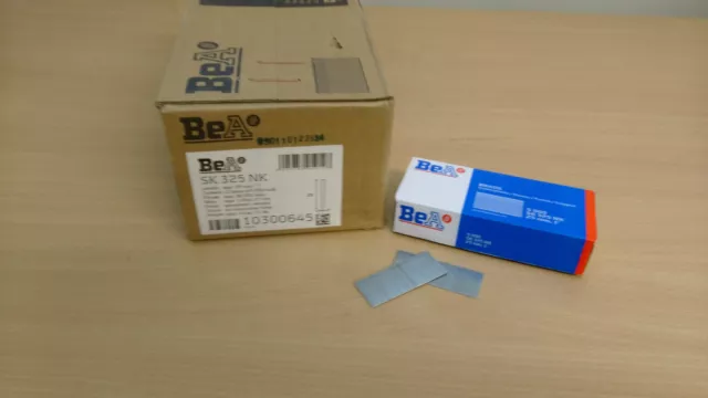 BeA 18 GAUGE 25MM BRADS x 1 CARTON (60,000 BRADS)