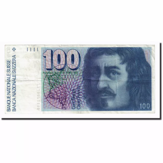 [#167840] Banknote, Switzerland, 100 Franken, 1975, KM:57a, EF(40-45)