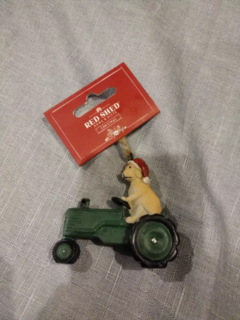 Red Shed Home And Gives Christmas Ornament