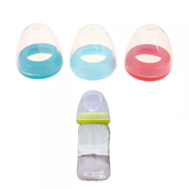 Baby Bottle Cap And Ring Compatible With Pigeon Bottle Wide-bore Milk Bottle SN❤