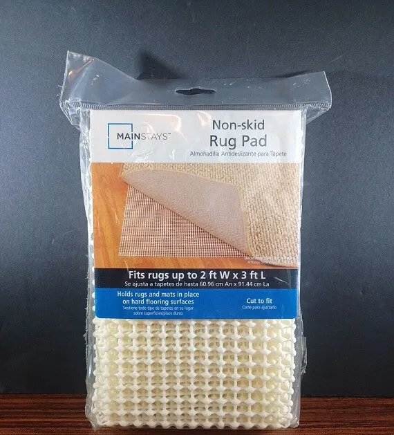 Mainstays 8' x 10' Non-Skid Non-Slip Cream Rug Pad