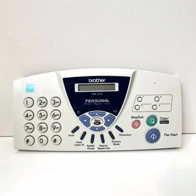 Brother FAX-575 Fax Front Buttons Face Plate Control Panel Board LG560 B53K765-2