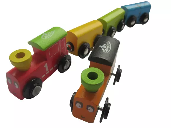 TIM TOOTS WOODEN Toy Train 1.75 PicClick UK