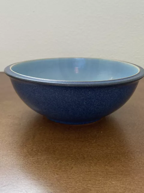 Denby Langley Blue Jetty Cereal / Soup Bowl 7 1/8"