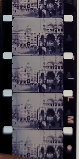 aprox. 1945 Italia Kodachrome color 16 mm película casera viajes película posterior a la Segunda Guerra Mundial Europa