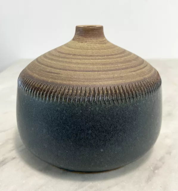 Klase Hoganas Small Swedish Art Pottery Lamp Base Klase Hoganas Small Swedish Art Pottery Lamp Base