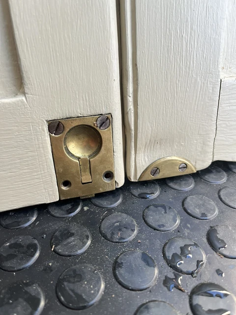 Pair of Georgian/Victorian cupboard doors 2