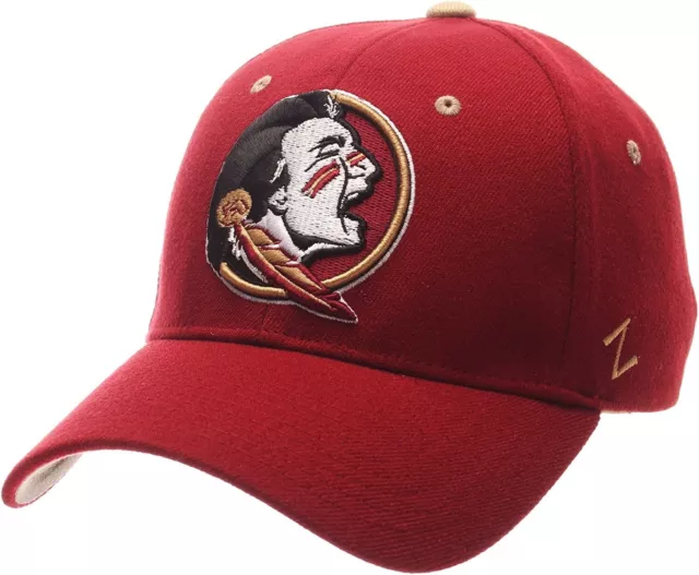 NCAA Florida State Seminoles Cap Zephyr Fitted Logo Hat Kids Youth Size