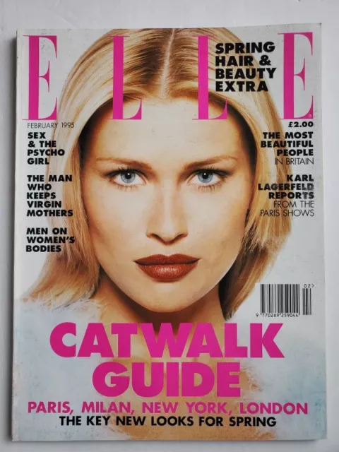 ELLE Magazine Italia June 1993 DANIELA PESTOVA Julie Anderson BASIA MI