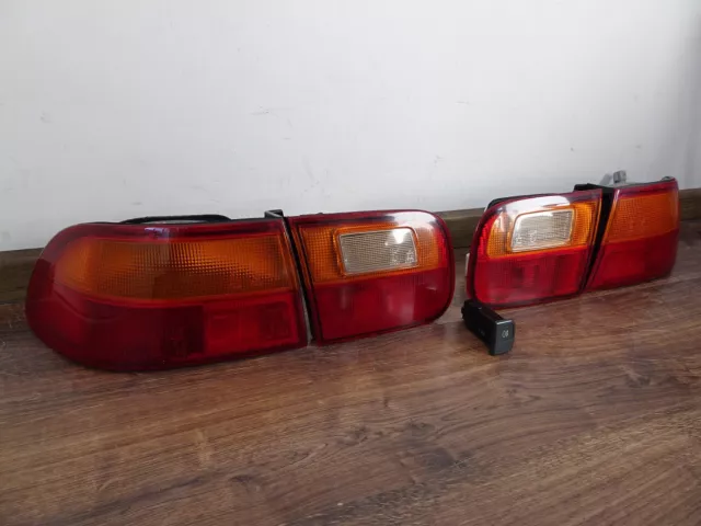 Euro Honda Civic 92 -95 Taillights Rear Fog EG EG9 Ferio Sir Si Vti JDM EJ EDM