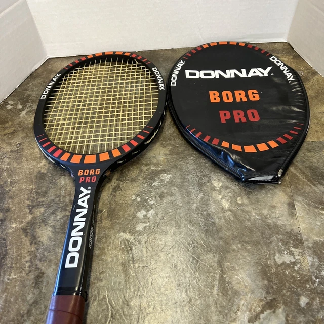 TENNISRACKET, Donnay Borg Pro. Signerat av Björn Borg. - Bukowskis