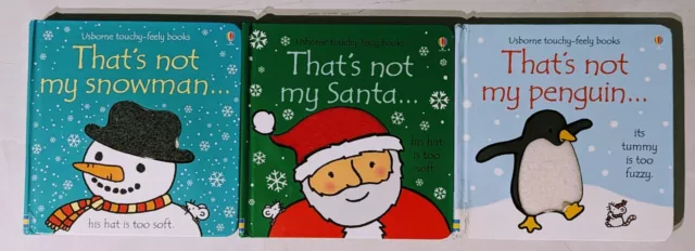 That's Not My... Christmas Collection- Santa, Snowman, Penguin