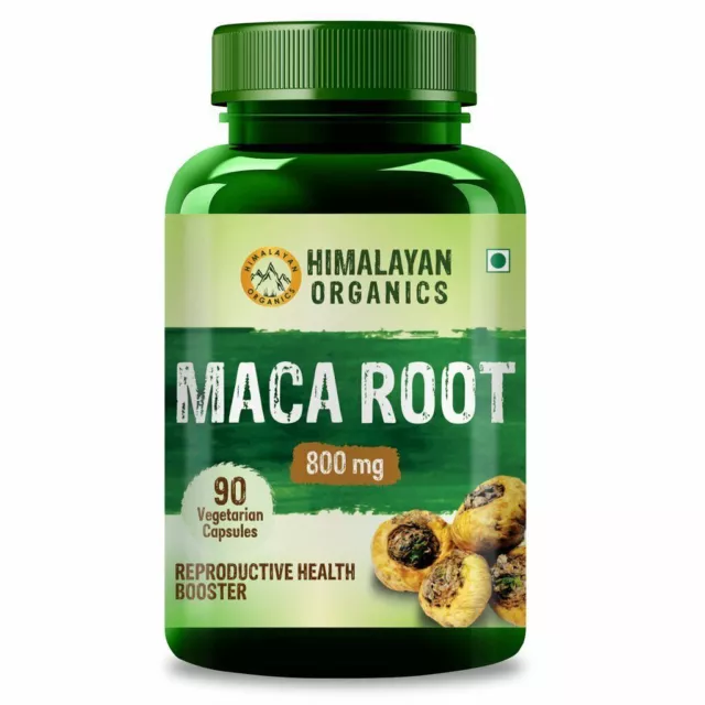 Himalayan Organics Maca Root Extract 800mg PUISSANCE DE LA NUTRITION AYURVEDIQUE